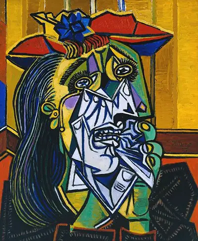 gridare della donna Pablo Picasso